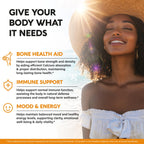 Vitamin D3 K2 - D3 10000iu & K2 120mcg - Highly Bioavailable - 120Softgels | Vitamin D3K2 + Zinc, Vitamin C & B12 - Immune & Mood Support, for Bone & Teeth Health For Men & Women - 120-Day Supply