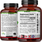 Zazzee USDA Organic Cranberry 25:1 Extract, 500 mg per Capsule, 60 Capsules | Vegan, 2 Month Supply, Certified Kosher, Vaccinium Macrocarpon, Non-GMO, Made in the USA