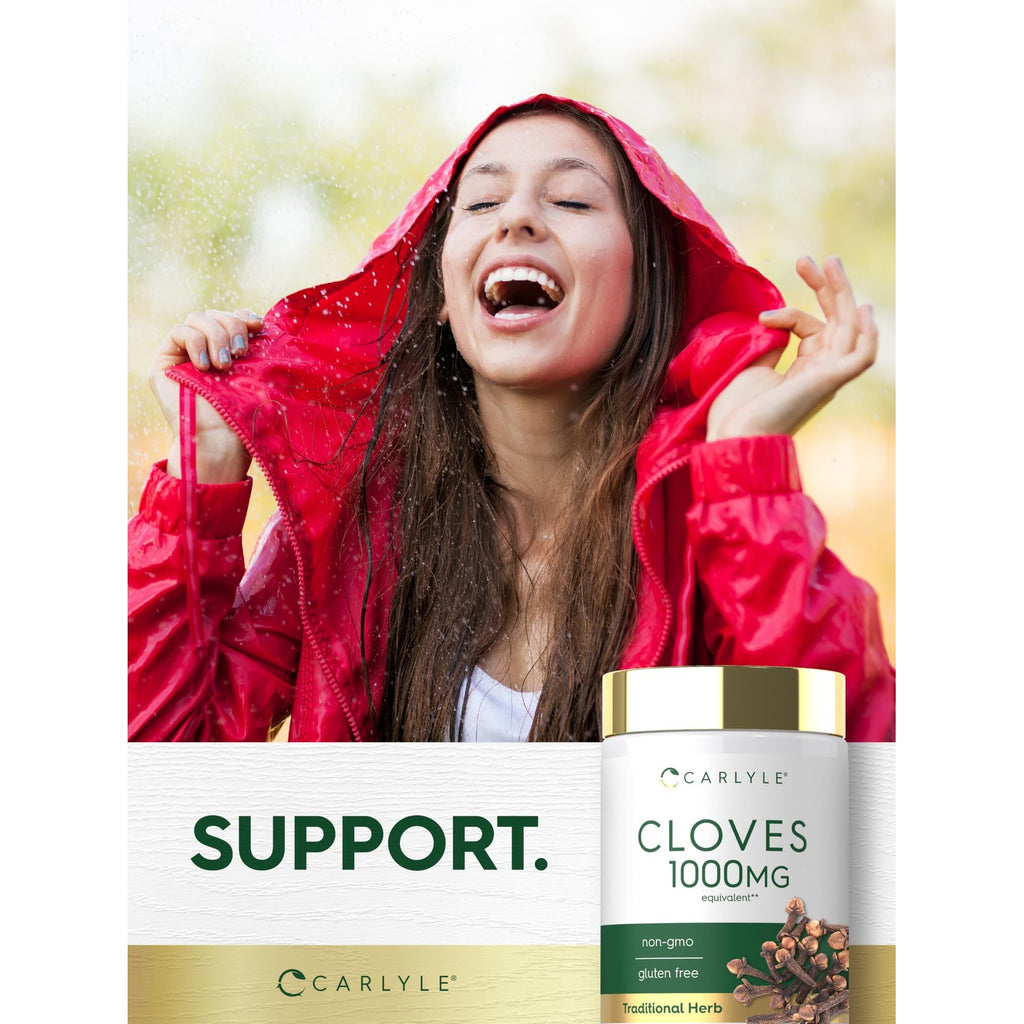 Carlyle Cloves Supplement | 100 Capsules | Herbal Extract