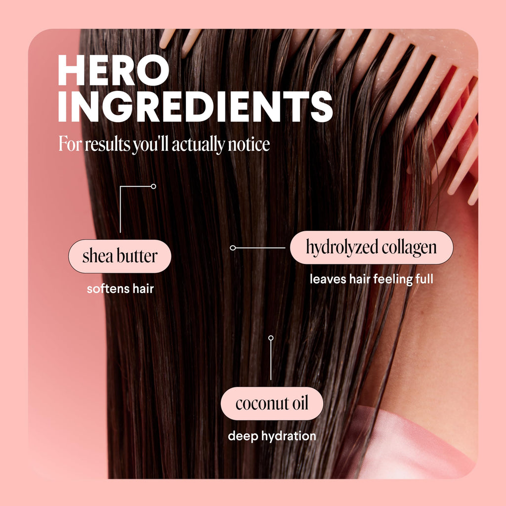 MONDAY HAIRCARE Volume Shampoo + Conditioner Set (2 Count) 12 oz. For Thin, Fine, and Oily Hair Made with Coconut Oil, Ginger Extract, and Vitamin E 100% Recyclable Bottle