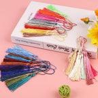 Tassels, 140pcs Bookmark Tassels, 13cm/5 Inch Tassels for Crafts