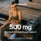 kindnature Vitamin B3 Niacinamide Gummies 500mg – Flush-Free Niacin Supplement – Supports Skin, Energy & Nervous System Wellness – Vegan, Gluten-Free, Soy-Free – 90 Gummies