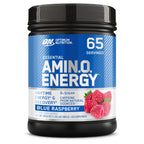 Buy now Optimum Nutrition Amino Energy - Pre Workout with Green Tea, BCAA, Amino Acids, Keto Friendly, Green Coffee Extract, Energy Powder - Blue Raspberry, 30 Servings (Packaging May Vary) at indiglob india