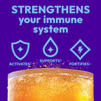 Emergen-C Immune+ Triple Action Immune Support Powder, Super Orange, 30 ct | With BetaVia (R), 1000mg Vitamin C, B Vitamins, Vitamin D and Antioxidants, Super Orange, Back to School Essentials