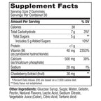OLLY Period Hero Gummies, PMS Support Supplement,* Cran-Raspberry- 60 Count