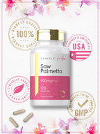 Carlyle Saw Palmetto for Women | 120 Capsules