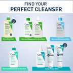 Buy now CeraVe Hydrating Facial Cleanser, Moisturizing Face Wash For Dry Skin, Hyaluronic Acid + Ceramides + Glycerin, Hydrating Cleanser For Normal To Dry Skin, National Eczema Association Certified at indiglob india