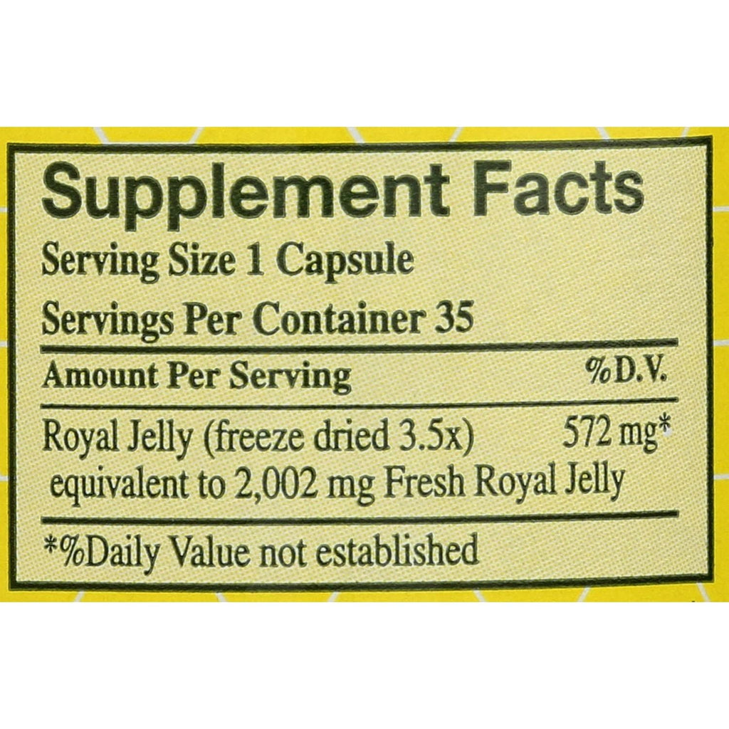 Buy now YS BEE Farms Pure Royal Jelly Capsules, 35 CT at indiglob india