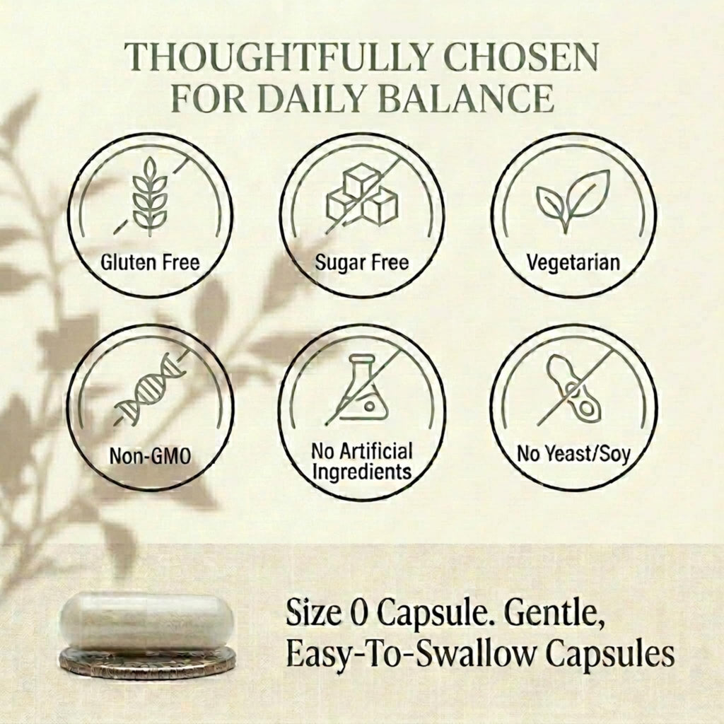 Natural Rhythm Triple Calm Magnesium Complex - 120 Capsules, Chelated Magnesium Glycinate, Taurate & Malate, High Absorption Supplement for Sleep, Stress, Muscle & Heart Support, Non-GMO, Vegan