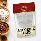 Spicy World Ascorbic Acid 1 LB Bulk Bag - Pure Vitamin C Powder - 100% Pure, Food Grade, Can be Used for Canning, Fruit, Pools - USP Grade