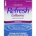 Buy now Refresh Celluvisc Lubricant Eye Gel Single-use Containers 30 Ea (3 Pack) at indiglob india