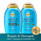 OGX Renewing + Argan Oil of Morocco Shampoo & Conditioner, 2 x 13 fl. oz
