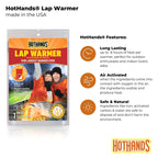HotHands Lap Warmer, HotHands Largest Warmer 16" X 10" - Up to 8 Hours of Long Lasting Heat - 1 Lap Warmer