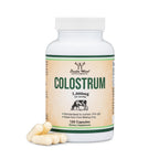 Bovine Colostrum 400mg, Grass-Fed, Immunity + Gut Support, 120 Capsules | Colostrum Powder, Supports Gut Health + Digestive Comfort, Healthy Skin + Hair, 15% IgG, 2 Month Supply, Third-Party Tested