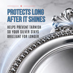 HOPE'S Silver Polish & Cleaner, Tarnish Remover for Silverware Jewelry 8oz
