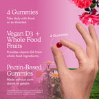 Garden of Life Organics Women's Gummy Vitamins - Berry - Certified Organic, Non-GMO, Vegan, Kosher Complete Multi - Methyl B12, C & D3 - Gluten, Soy & Dairy Free, 120 Real Fruit Gummies