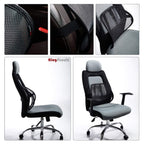 kingphenix 2-Pack Mesh Lumbar Support for Car and Office Chair Comfort