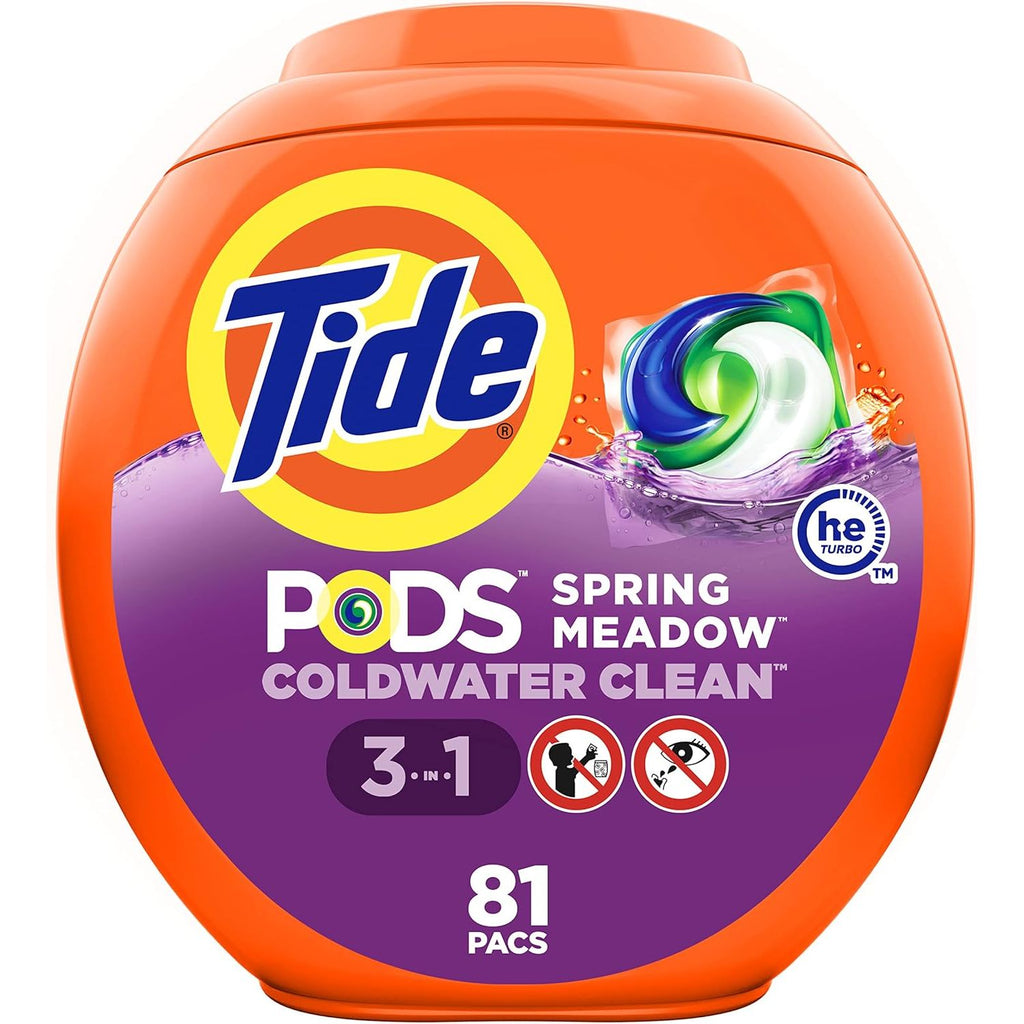 Buy now Tide PODS Free & Gentle Laundry Detergent Soap Pacs, 81 Count, Tide PODS Laundry Detergent at indiglob india
