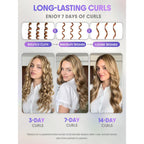 SHEGLAM One Touch Airflow Styler Pro 1.25 inch Automatic Rotating 3.0 Cool Air Technology for No-Wait, Curling Iron, Bouncy & Long-Lasting Curls, Zero Burn Risk, 5 Temp Settings