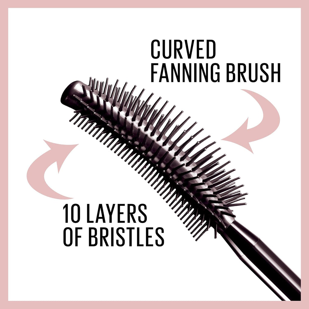 Buy now Maybelline Lash Sensational Washable Mascara, Lengthening and Volumizing for a Full Fan Effect, Blackest Black, 1 Count at indiglob india