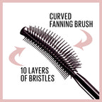 Buy now Maybelline Lash Sensational Washable Mascara, Lengthening and Volumizing for a Full Fan Effect, Blackest Black, 1 Count at indiglob india