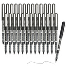 Mr. Pen- Rollerball Pens Bulk, 25 Pack, Black Ink, Fine Point