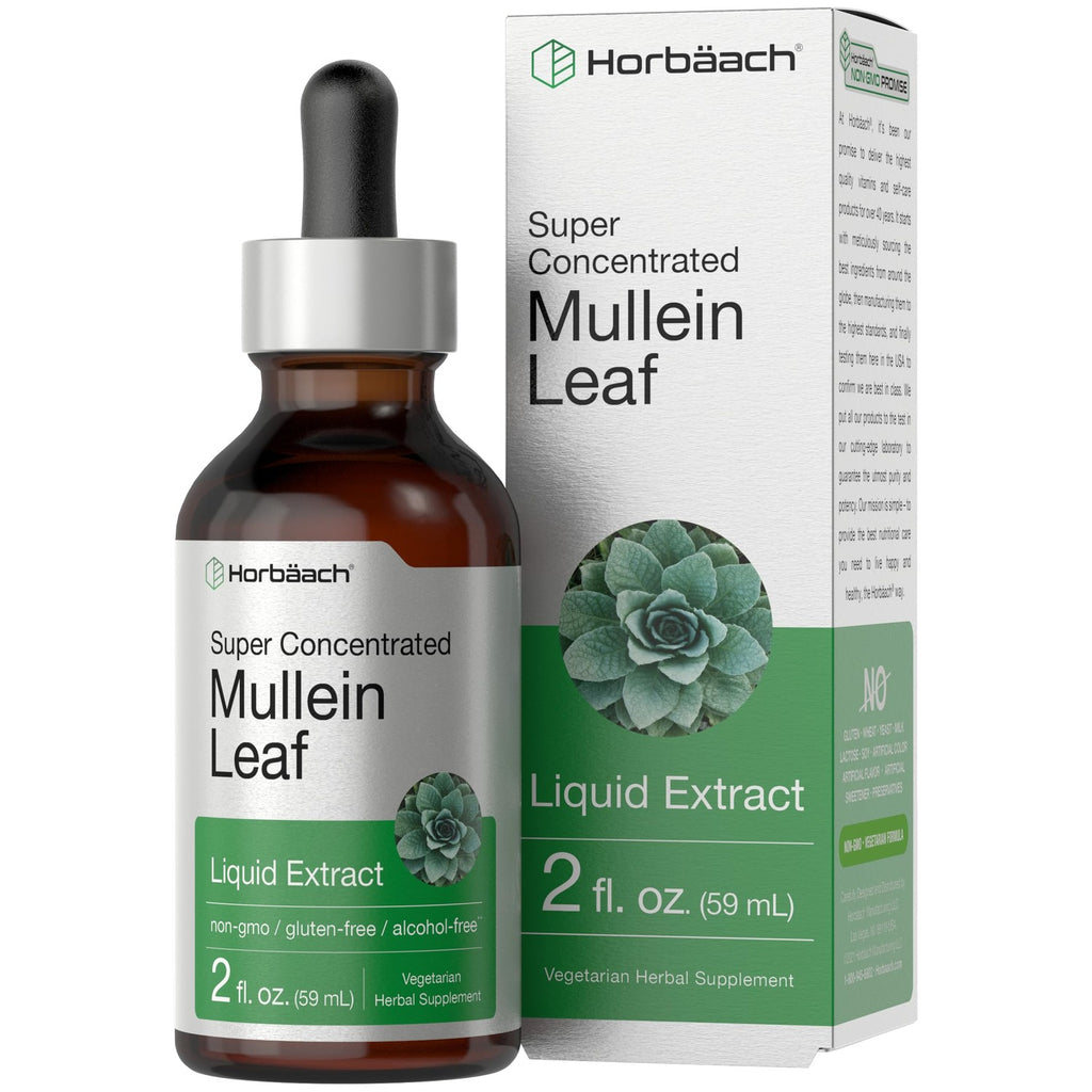 Horbäach Mullein Leaf Extract Drops | 2 fl oz
