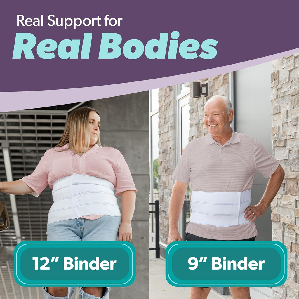 Buy now BraceAbility Medical Abdominal Stomach Binder - XXL Belly Band Compression for Diastasis Recti, Postpartum, Post-Surgical Wrap for Tummy Tuck Recovery, Post op Ab Binder for Women and Men (2XL 12") at indiglob india