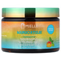 Mielle Organics Rosemary & Mint Edge Control Gel - Strong Hold Hair & Edge Gel for Women & Men - Infused with Biotin, Coconut & Babassu Oil to Encourage Longer, Healthier Hair (2 Fl Oz) (Pack of 2)
