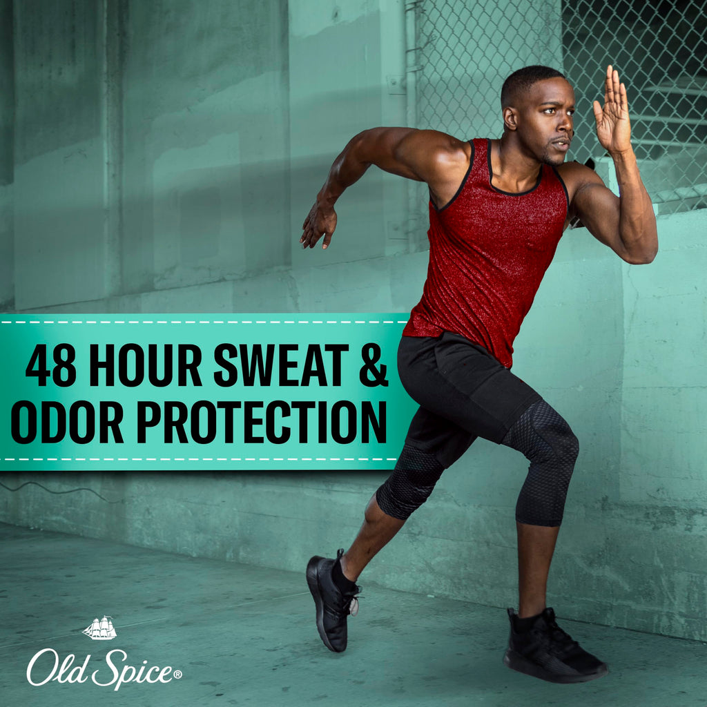 Old Spice Aluminum Free Deodorant For Men, High Endurance, 24/7 Sweat Defense & Odor Protection to Eliminate Odors, 24/7 Freshness & Lasting Scent, Sport Scent, 3.0 oz (Pack of 3)