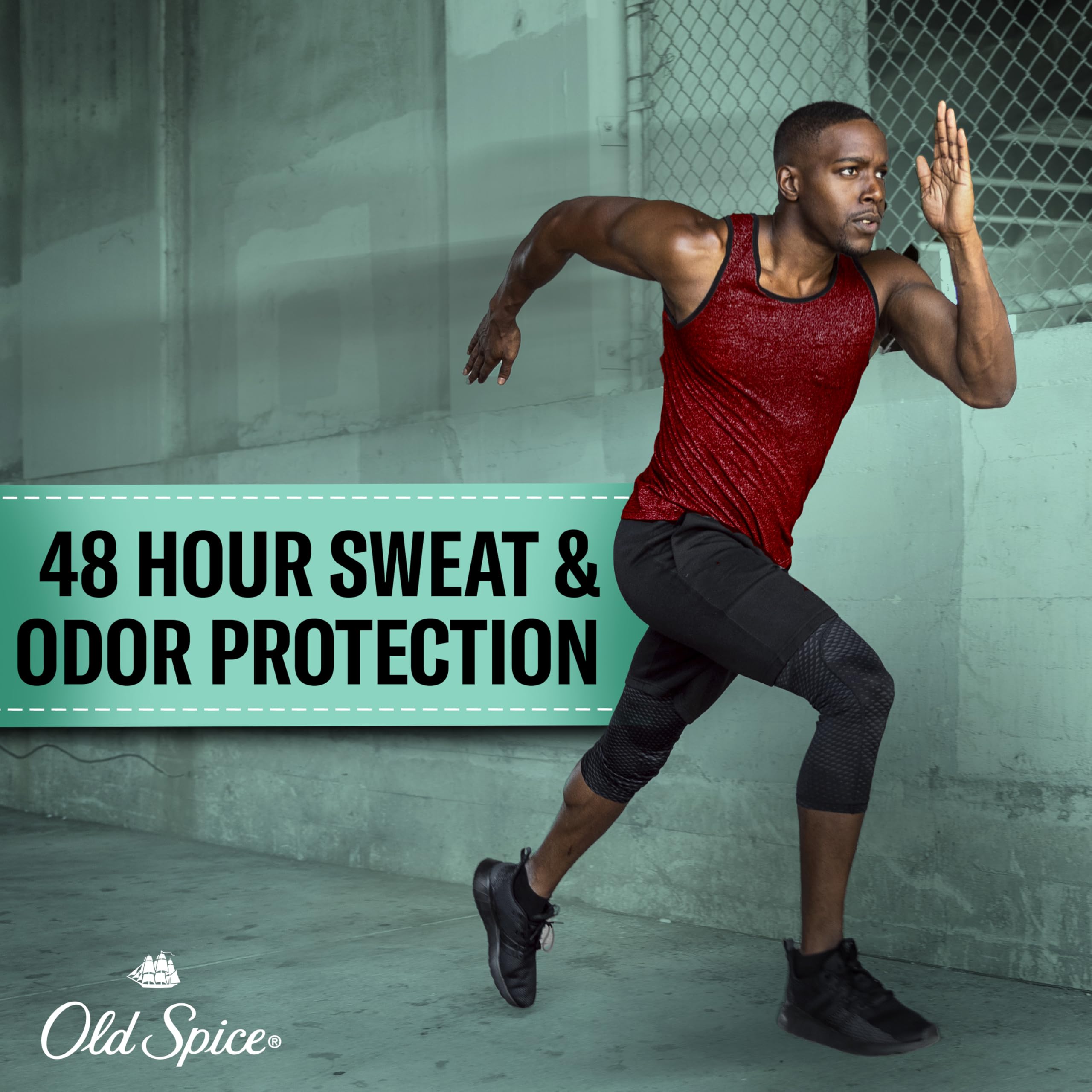 Old Spice Aluminum Free Deodorant for Men, High Endurance, 24/7 Lasting Freshness & Long Lasting Scent, 24/7 Advanced Sweat & Odor Protection, Pure Sport Scent, 3.0 oz (Pack of 2)