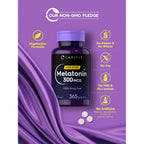 Carlyle Melatonin 300 mcg | 365 Tablets | Low Dose