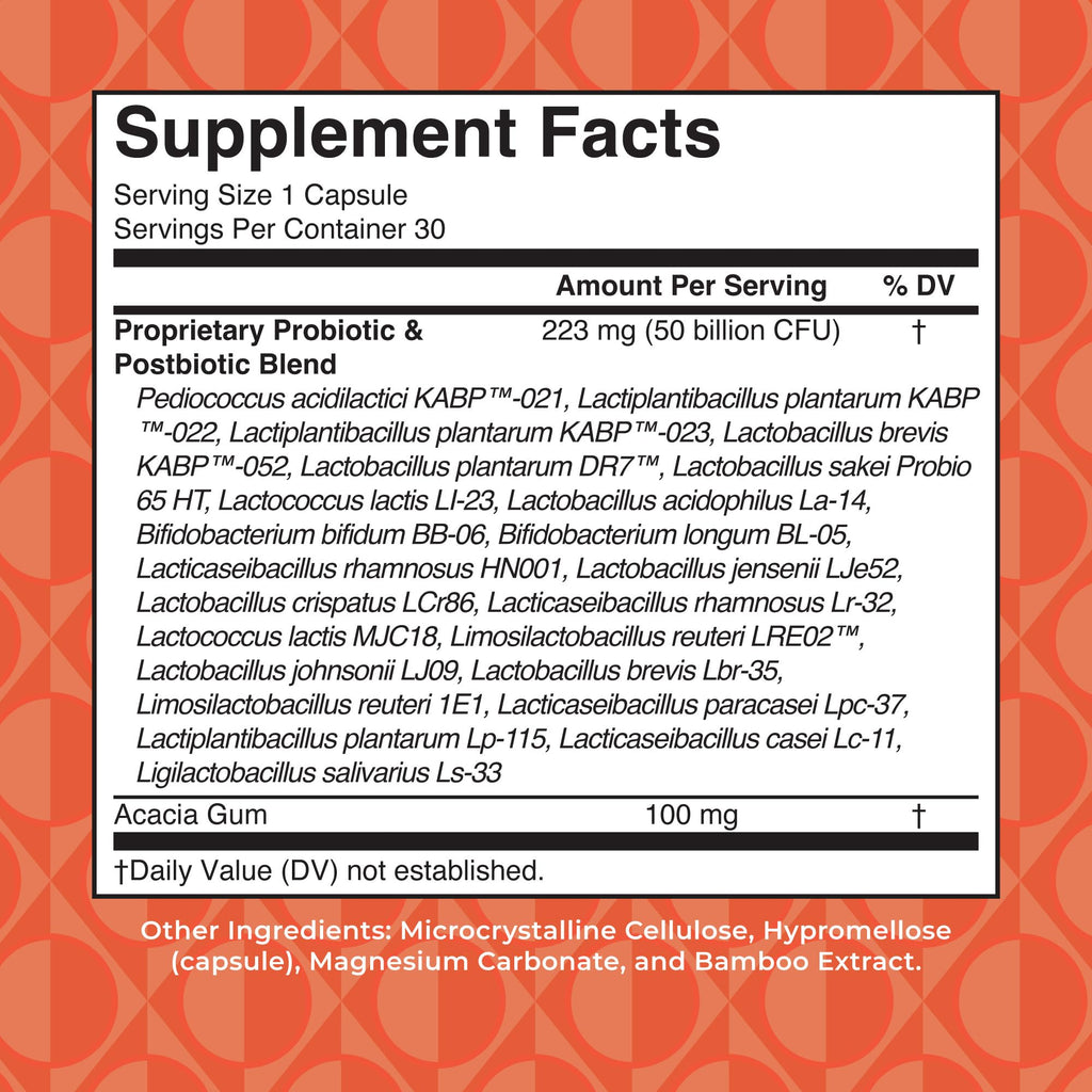 MARYRUTH'S 3-in-1 Daily Health Probiotics + Postbiotics for Women | Hormone Support & Gut Health Supplement for Women | Women’s Probiotic Supports Vaginal Health | 50 Billion CFU | Vegan | 30 ct