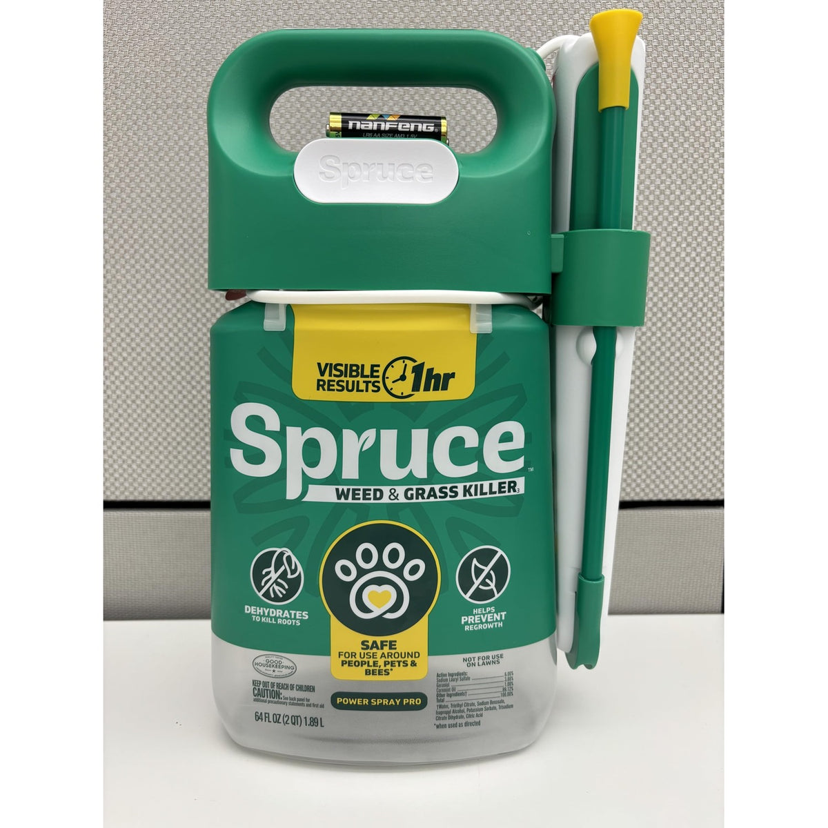 Spruce Snap & Spray Weed & Grass Killer₃ Powered Starter Kit, 64 Oz
