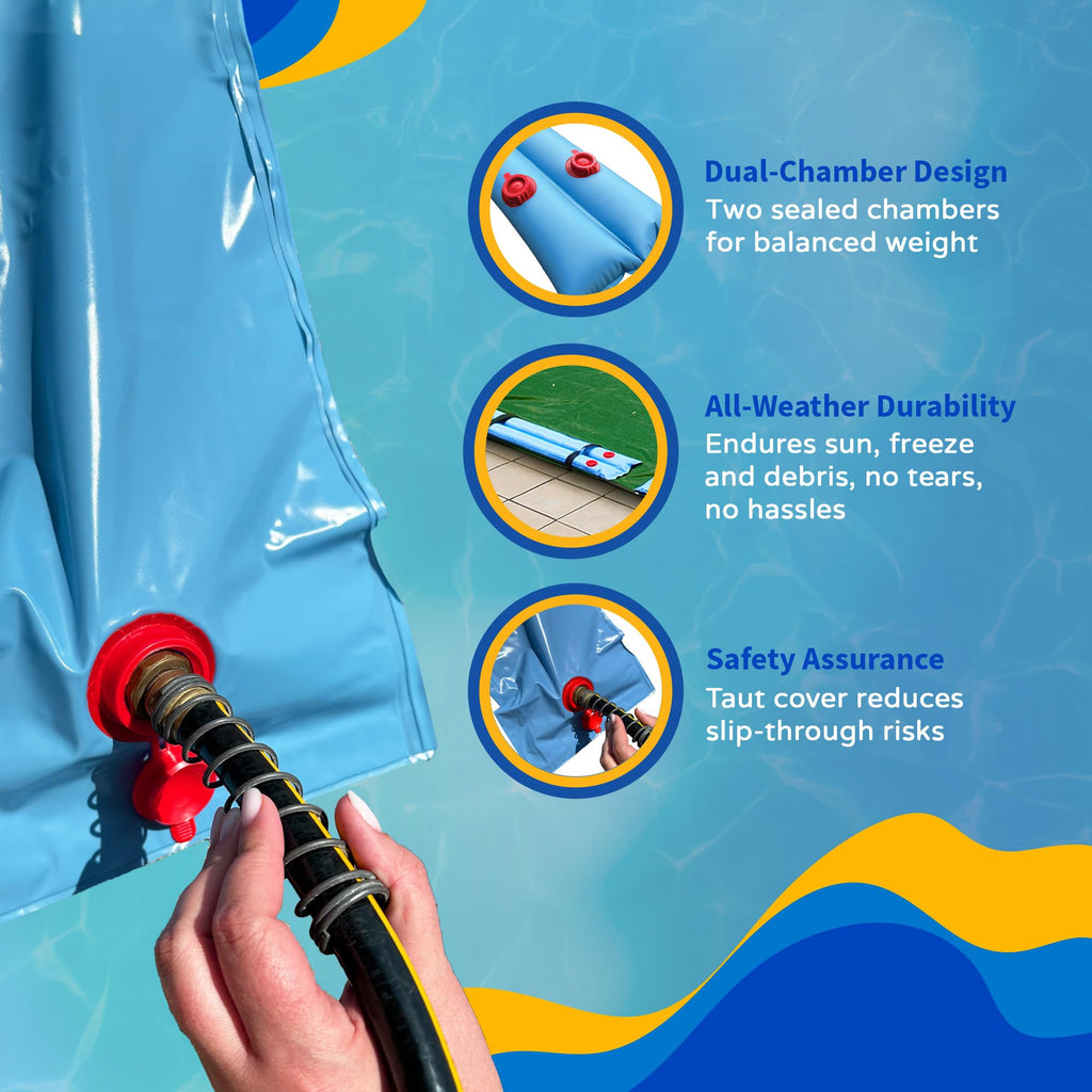 Blue Wave 10-ft Double Water Tube for Winter Pool Cover - 5 Pack