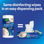 Buy now Clorox Scentiva Disinfecting Wipes, Coconut and Waterlily, 75 Count, Pack of 3 (Package May Vary) at indiglob india