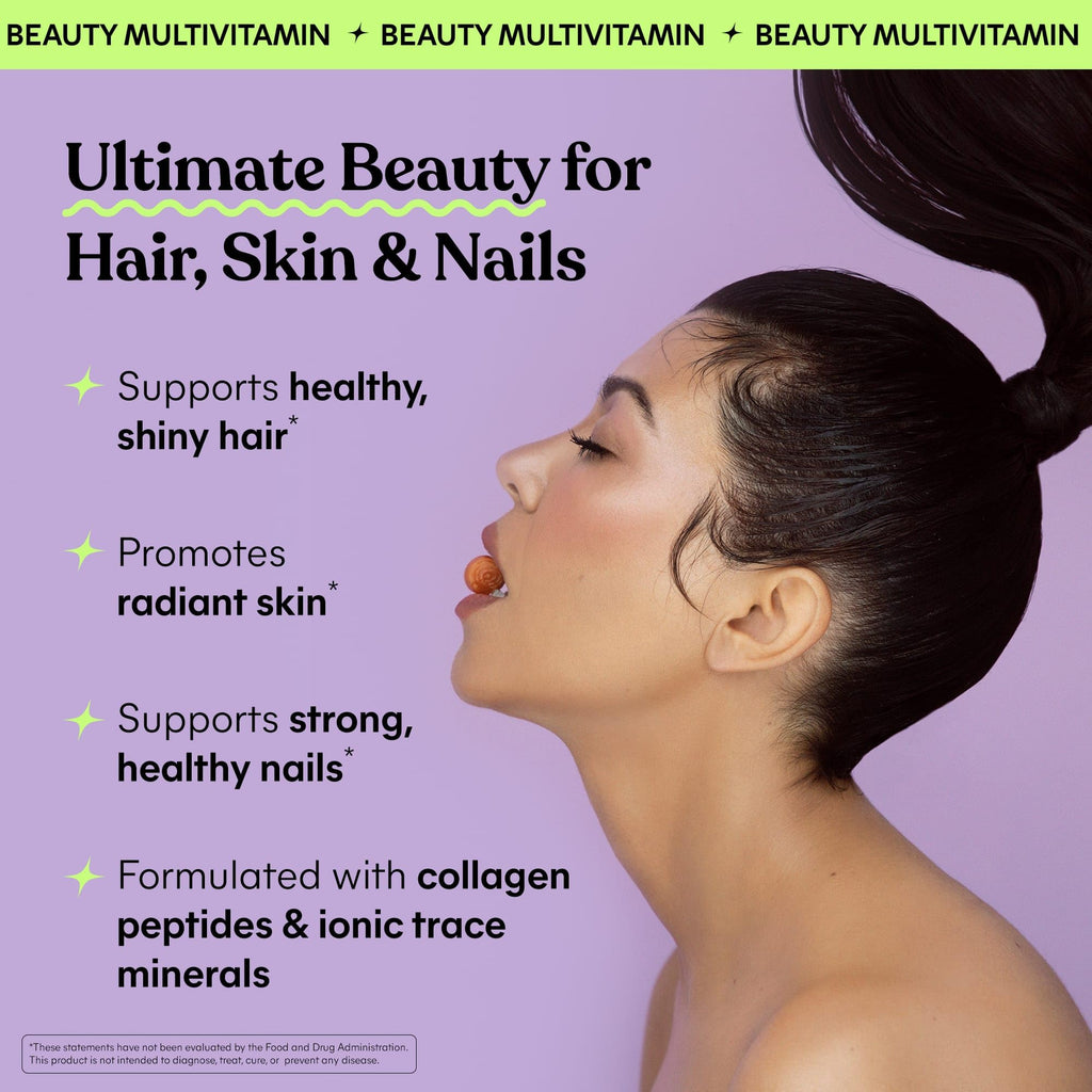 Lemme Glow Collagen Gummies for Strong Nails & Healthy Skin, 30-Day Supply | Strong hair & nails, Healthy Skin, Peptides, Biotin, Trace Minerals, Zinc, Vitamins A, C & E, Dairy & Gluten Free
