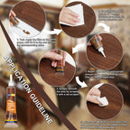Hupeyna Wood Furniture Repair Kit, 12 Colors Wood Repair Kit, Wood Fillers