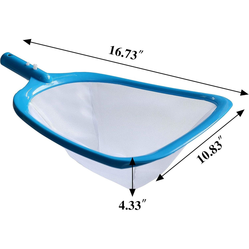 Buy now ATIE Pool Spa Leaf Skimmer Net with White Ultra Fine Mesh with 4" Deep Pocket Great for Removing Leaves & Debris in In-Ground Pool Spa and Above Ground Pool, Inflatable Pool, Hot Tub, and Fountain at indiglob india