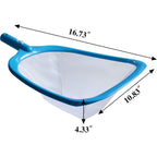 Buy now ATIE Pool Spa Leaf Skimmer Net with White Ultra Fine Mesh with 4" Deep Pocket Great for Removing Leaves & Debris in In-Ground Pool Spa and Above Ground Pool, Inflatable Pool, Hot Tub, and Fountain at indiglob india