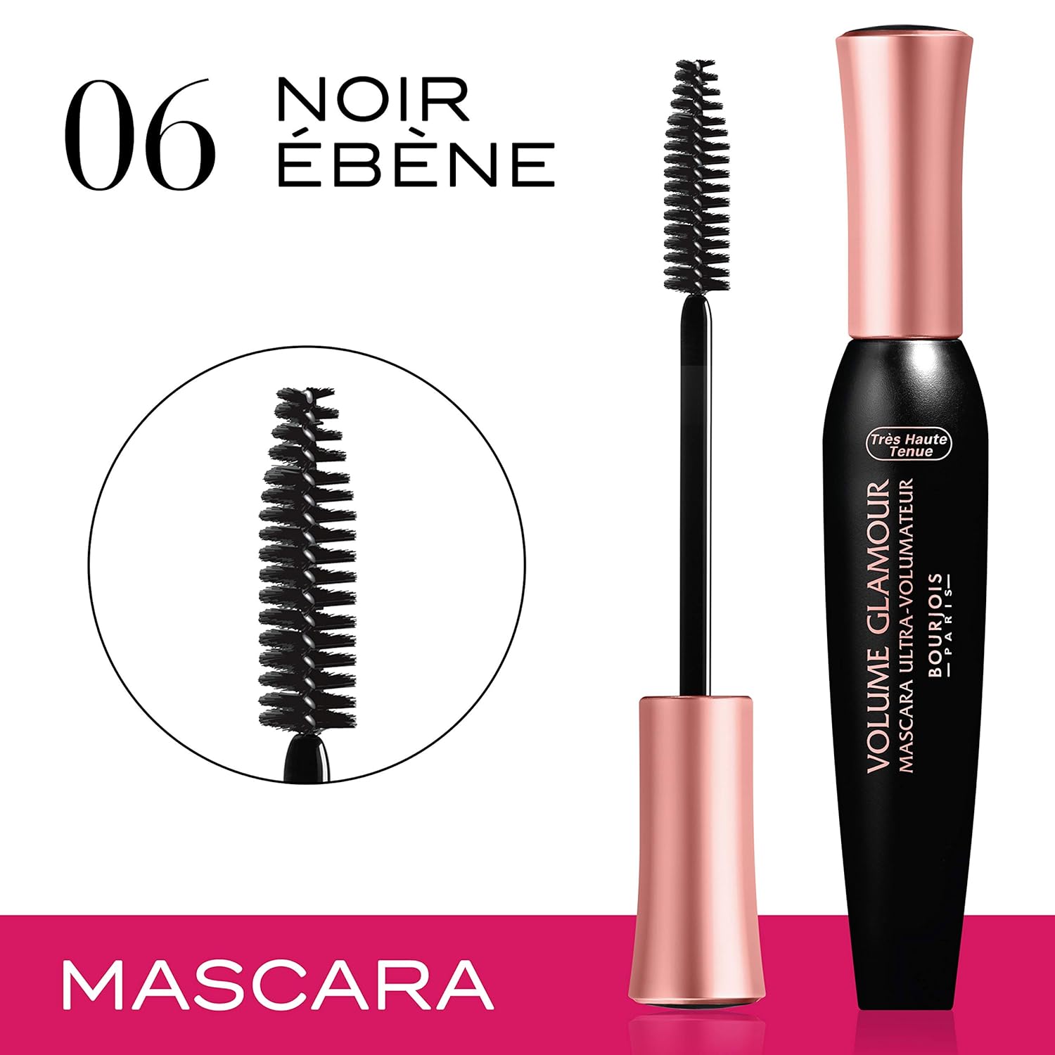 Buy now Bourjois Volume Glamour Mascara for Women, # 06 Noir Ebene, 0.4 Ounce at indiglob india