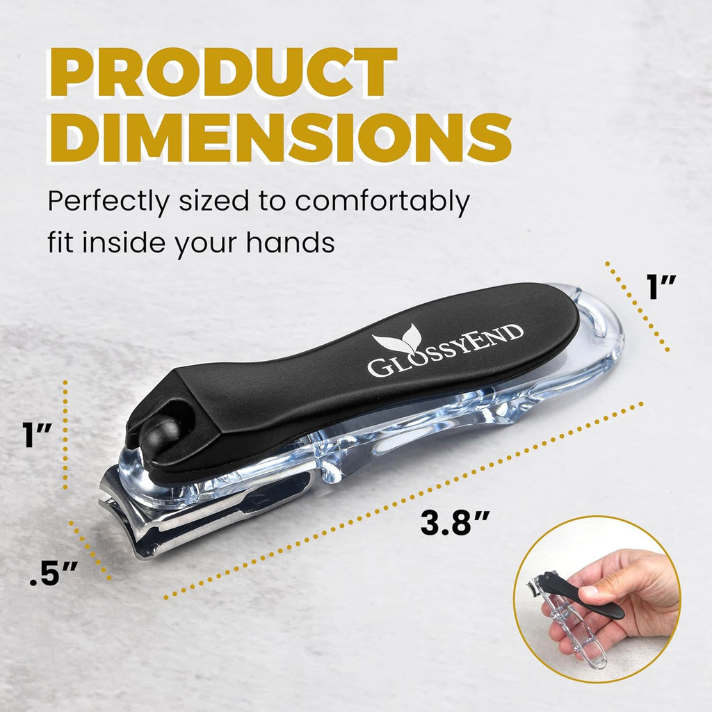 Buy now EZ Grip 360 Degree Rotary Stainless Steel Sharp Blade Fingernail Toenail Clipper, Trimmer and Cutter at indiglob india
