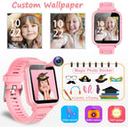 Buy now Smart Watch for Kids Gift for Girls Age 5-12, 1.54" Touch Screen Watch with HD Camera Video 39 Games Music Pedometer Flashlight Alarm Clock, Gifts for 7 8 9 10 Year Old Girls Boys at indiglob india
