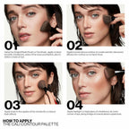 Buy now Smashbox The Cali Contour Palette | Six-Shade Contour Kit with Highlighter, Bronzer and Blush to add Dimension + Glow at indiglob india