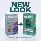Buy now TROJAN Ultra Thin Condoms Spermicidal, 12 Count at indiglob india