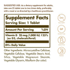 Solgar Vitamin D3 (Cholecalciferol) 25 MCG (1000 IU), 180 Servings | Helps Maintain Healthy Bones & Teeth - Immune System Support - Non-GMO, Gluten Free, Dairy Free, Kosher