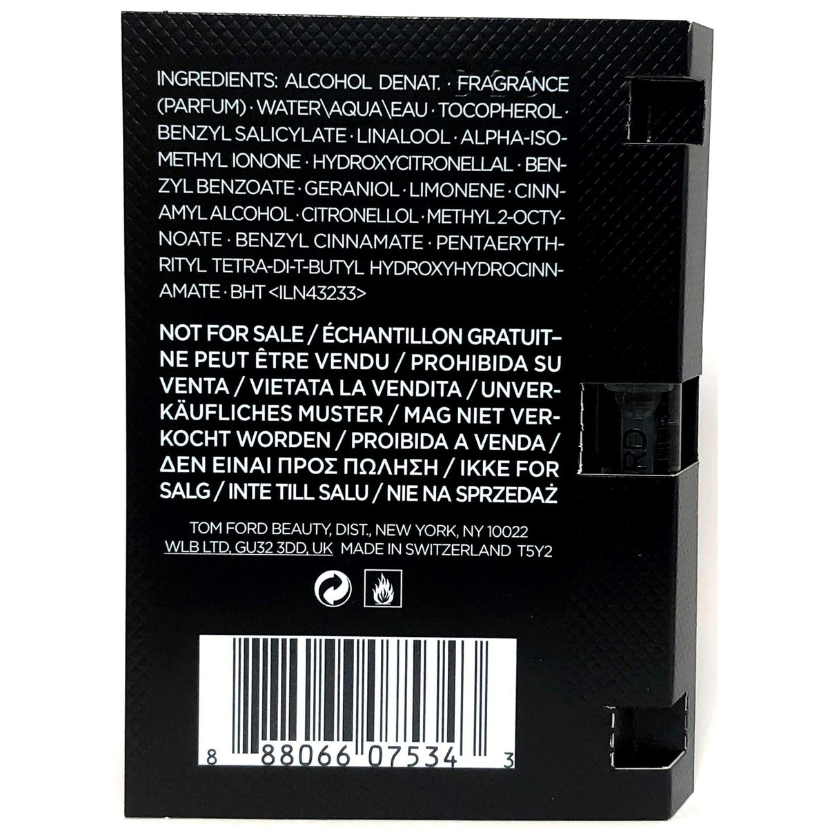 TOMFORD ombré leather eau de parfum