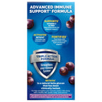 Emergen-C Immune+ Triple Action Immune Support Powder, Elderberry, 18 ct