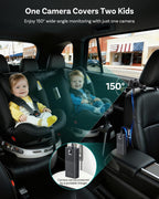 OTTOCAST Baby Car Camera with Wireless CarPlay Adapter