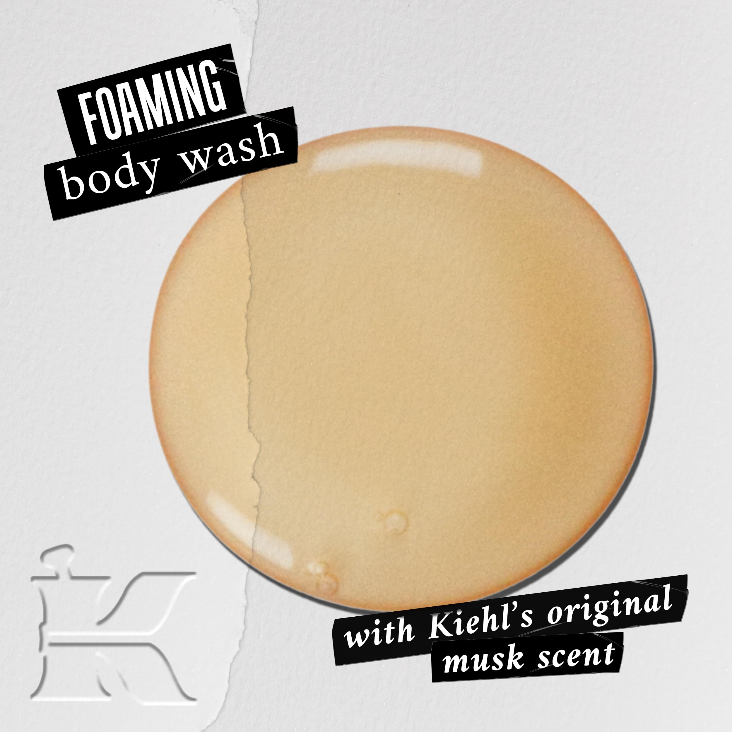 Buy now Kiehl's Original Musk Bath & Shower Liquid Body Cleanser, Foaming Body Wash, Leaves Skin Soft & Sensuously Fragranced, with Aloe Vera & Glycerin, Unisex Scent - 8.4 fl oz at indiglob india